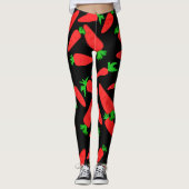 Yummy Carrot Carrots Food Leggings (Vorderseite)