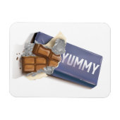Yummy Chocolate Bar Magnet (Horizontal)