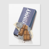 Yummy Chocolate Bar Magnetkarte (Vorderseite)