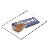 Yummy Chocolate Bar Notizblock (Linke Seite)