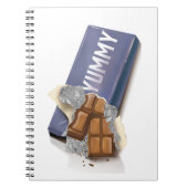 Yummy Chocolate Bar Notizblock (Vorderseite)