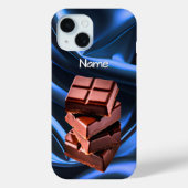 Yummy Chocolate Candy Squares Case-Mate iPhone Hülle (Rückseite)