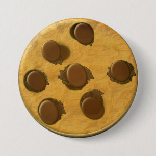 Yummy Chocolate Chip Cookie Button