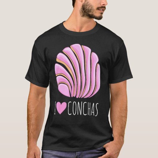 Yummy Concha für Pan de Dulce T-Shirt (Vorderseite)
