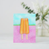 Yummy-Coole Popsicle Landschaft Postkarte (Stehend Vorderseite)