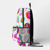 Yummy-Creme-Donuts Bedruckter Rucksack (Rechts)