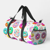 Yummy-Creme-Donuts Duffle Bag (Rechte Ecke)