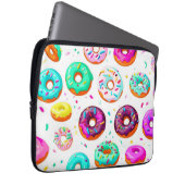 Yummy-Creme-Donuts Laptopschutzhülle (Vorne Rechts)