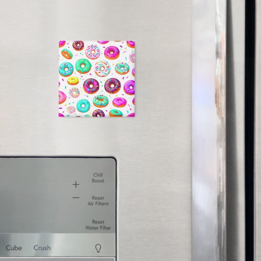 Yummy-Creme-Donuts Magnet (In Situ (Kühlschrank))
