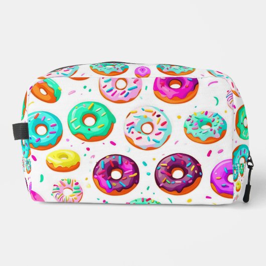 Yummy-Creme-Donuts Waschbeutel (Vorderseite)