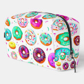 Yummy-Creme-Donuts Waschbeutel (Rechte Ecke)