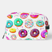 Yummy-Creme-Donuts Waschbeutel (Rückseite)