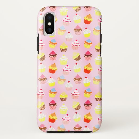 Yummy Cupcakes Case-Mate iPhone Hülle (Rückseite)