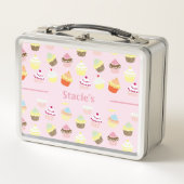 Yummy Cupcakes Metal Lunch Box (Vorderseite)