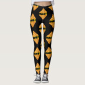 Yummy Delicious Gooey Grillkäse Leggings (Vorderseite)