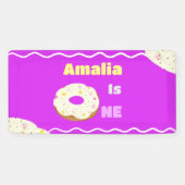 Yummy donut banner (Horizontal)