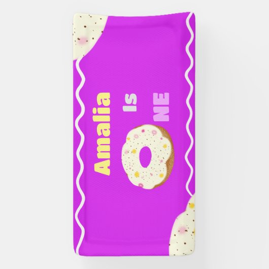 Yummy donut banner (Vertikal)