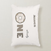Yummy donut dekokissen (Vorderseite(Vertikal))