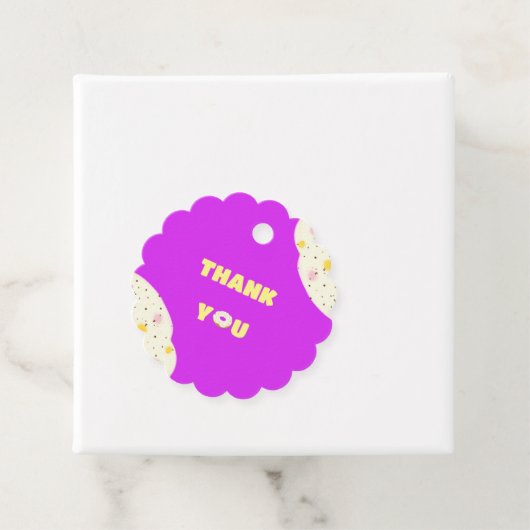 Yummy donut geschenkanhänger (Beispiel)