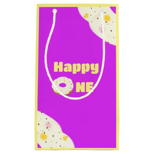 Yummy donut kleine geschenktüte (Vorderseite)