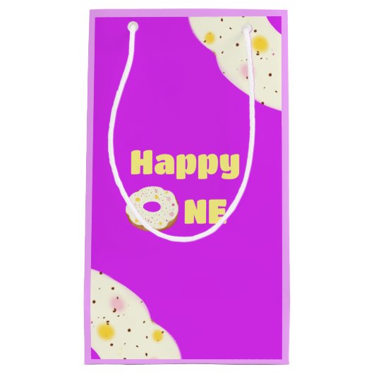 Yummy donut kleine geschenktüte (Vorderseite)