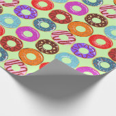 Yummy Donut Musterpapier Geschenkpapier (Ecke)