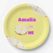 Yummy donut paper Teller (Vorderseite)