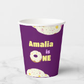 Yummy donut pappbecher (Vorderseite)