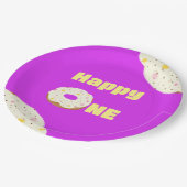 Yummy donut pappteller (Schrägansicht)