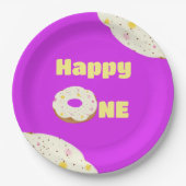 Yummy donut pappteller (Vorderseite)
