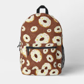 Yummy donuts bedruckter rucksack (Vorderseite)