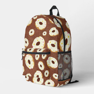 Yummy donuts bedruckter rucksack