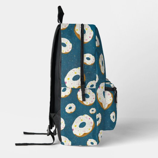 Yummy donuts bedruckter rucksack (Links)