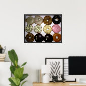 YUMMY DONUTS POSTER (Heimbüro)