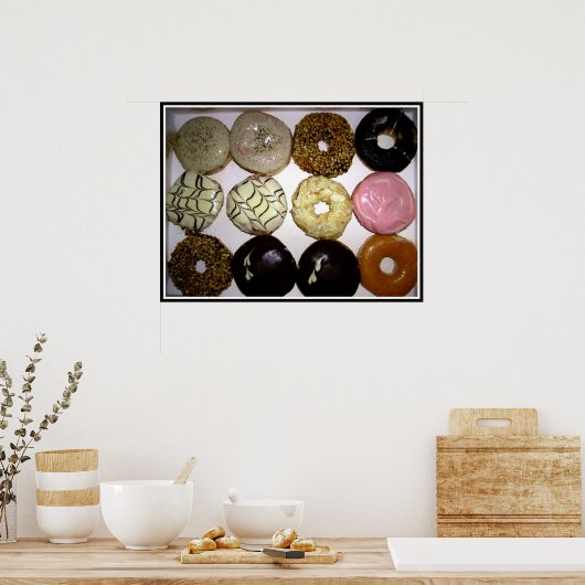 YUMMY DONUTS POSTER (Küche)