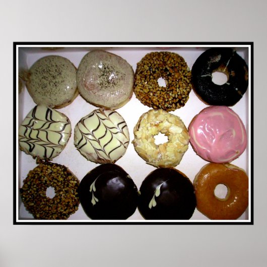 YUMMY DONUTS POSTER (Vorne)
