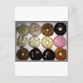 YUMMY DONUTS POSTKARTE (Vorderseite)