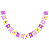 Yummy donuts wimpelkette (Alle)