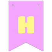 Yummy donuts wimpelkette (Zweite Fahne)