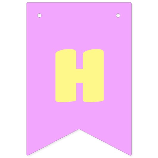 Yummy donuts wimpelkette (Zweite Fahne)