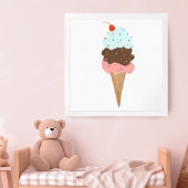 Yummy-Eis-Kegel-Triple-Scoop Poster