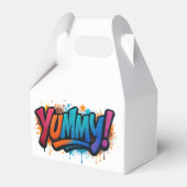 Yummy! Favor Box Geschenkschachtel (Vorderseite)