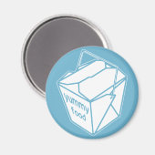 Yummy Food Take-out Box Magnet (Vorderseite/Rückseite)
