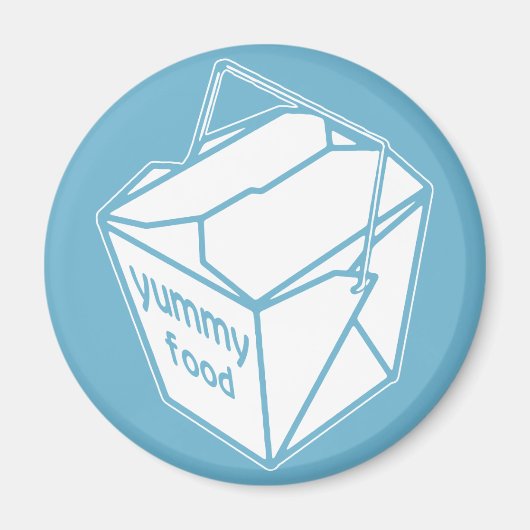 Yummy Food Take-out Box Magnet (Vorne)
