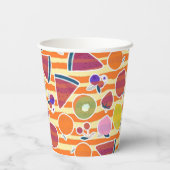 Yummy Fruits Pappbecher (Rückseite)