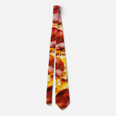 Yummy ganz über Pizza Neck Tie Krawatte (Rückseite)