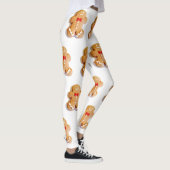 Yummy Gingerbrot Männer Kekse Urlaub Leggings (Rechts)