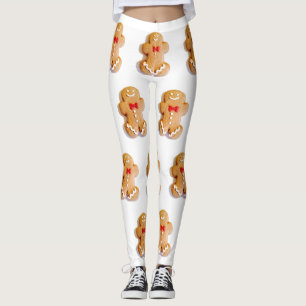 Yummy Gingerbrot Männer Kekse Urlaub Leggings