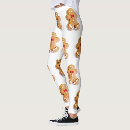 Yummy Gingerbrot Männer Kekse Urlaub Leggings (Links)