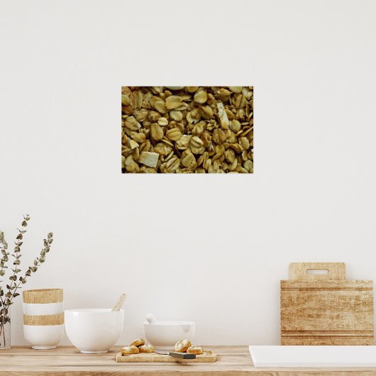 Yummy Granola Poster (Küche)